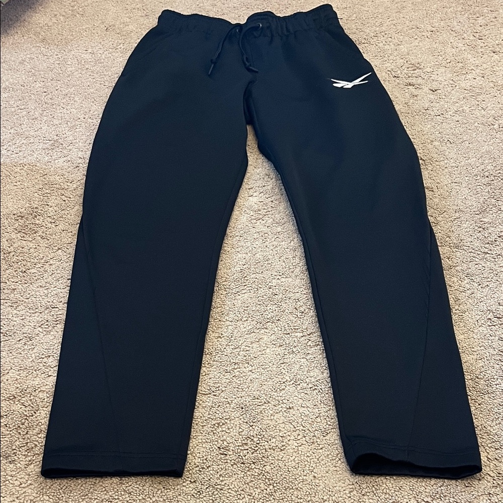 Black Jogger Pants with Logo